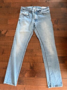 Buffalo David Bitton Light Blue Slim Straight Men's Jeans